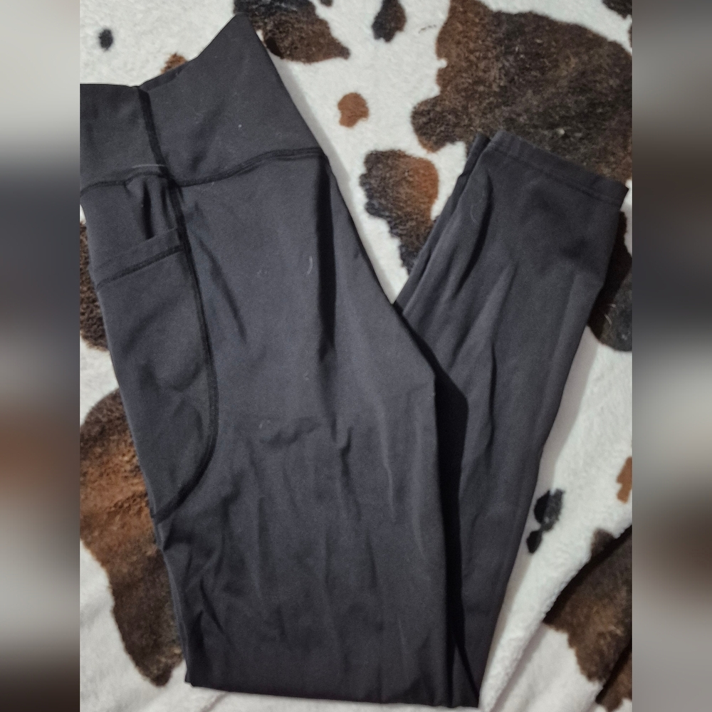 Butt Lift Leggings With Pockets - Size L